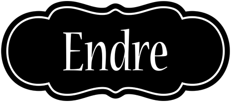 Endre welcome logo