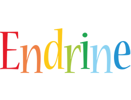 Endrine birthday logo