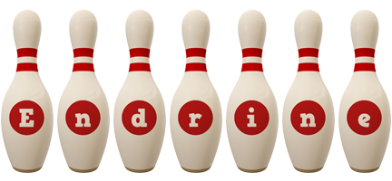 Endrine bowling-pin logo