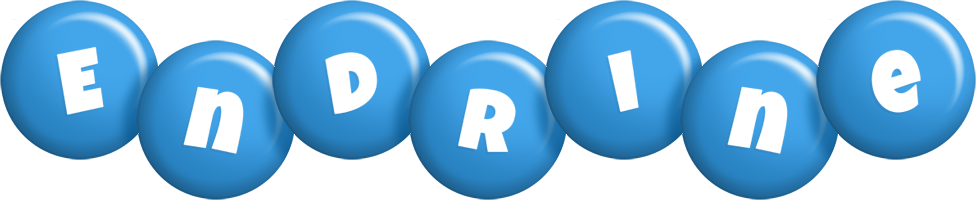 Endrine candy-blue logo