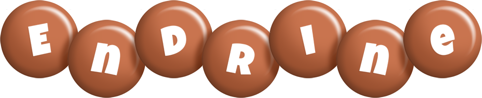 Endrine candy-brown logo