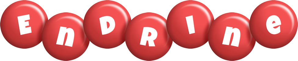 Endrine candy-red logo