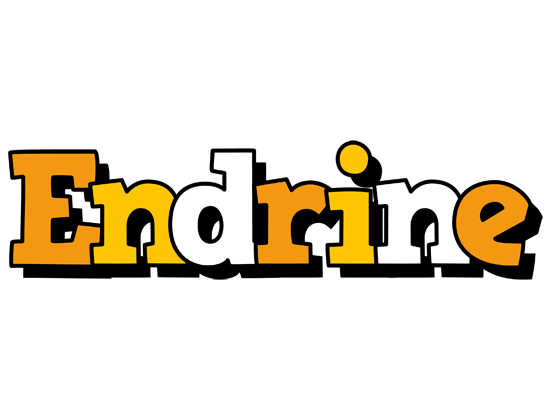 Endrine cartoon logo