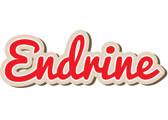 Endrine chocolate logo