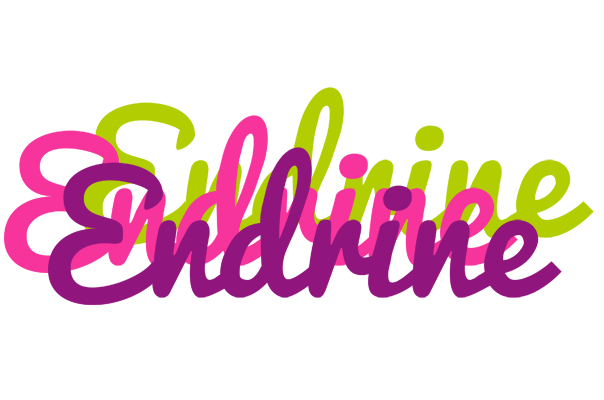 Endrine flowers logo