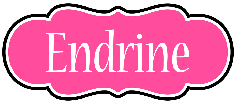 Endrine invitation logo