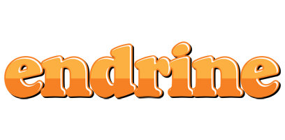 Endrine orange logo