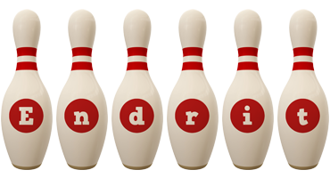 Endrit bowling-pin logo