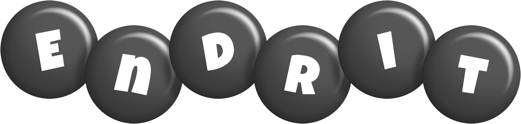 Endrit candy-black logo