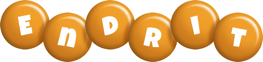 Endrit candy-orange logo