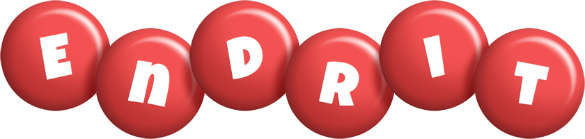 Endrit candy-red logo