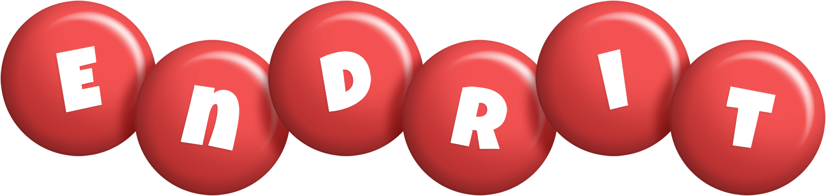 Endrit candy-red logo
