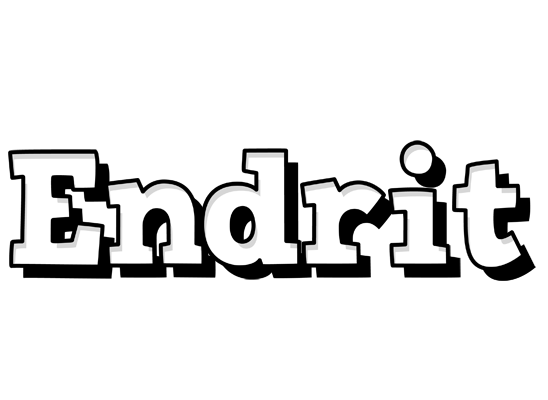 Endrit snowing logo