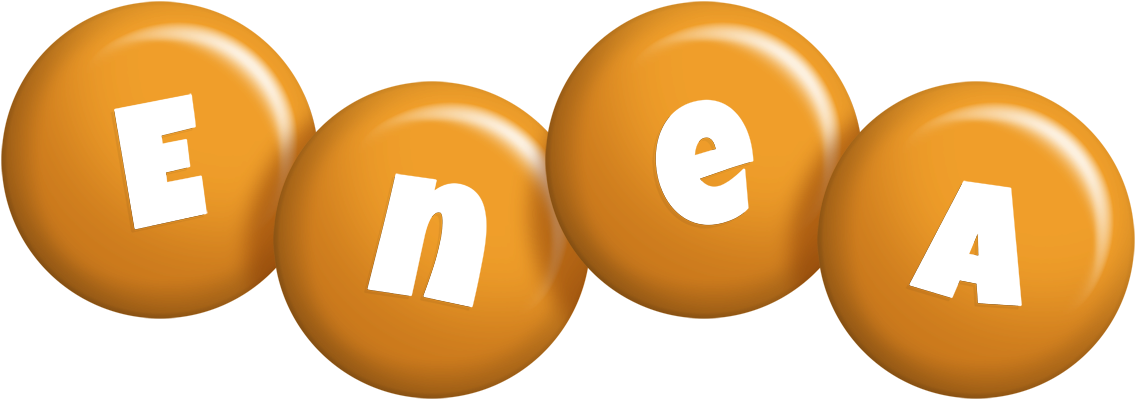 Enea candy-orange logo