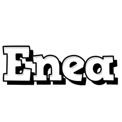 Enea snowing logo