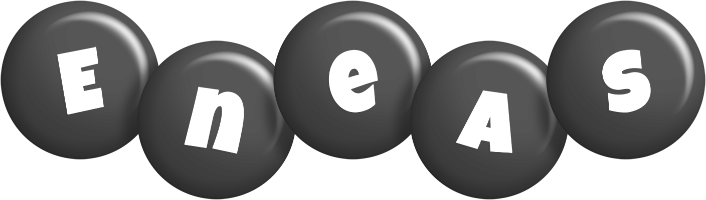 Eneas candy-black logo