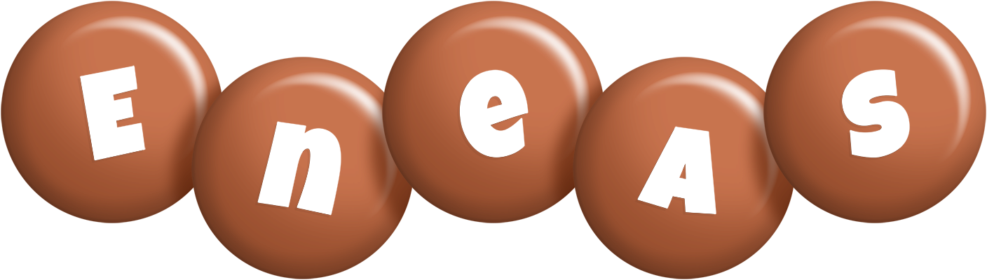 Eneas candy-brown logo