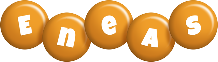Eneas candy-orange logo