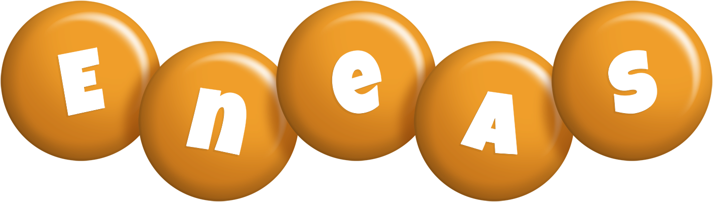 Eneas candy-orange logo