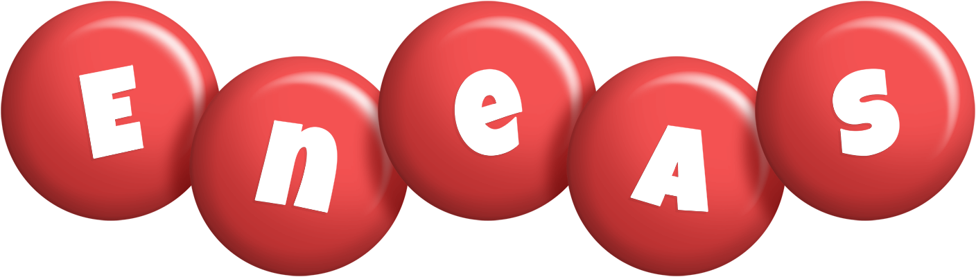 Eneas candy-red logo