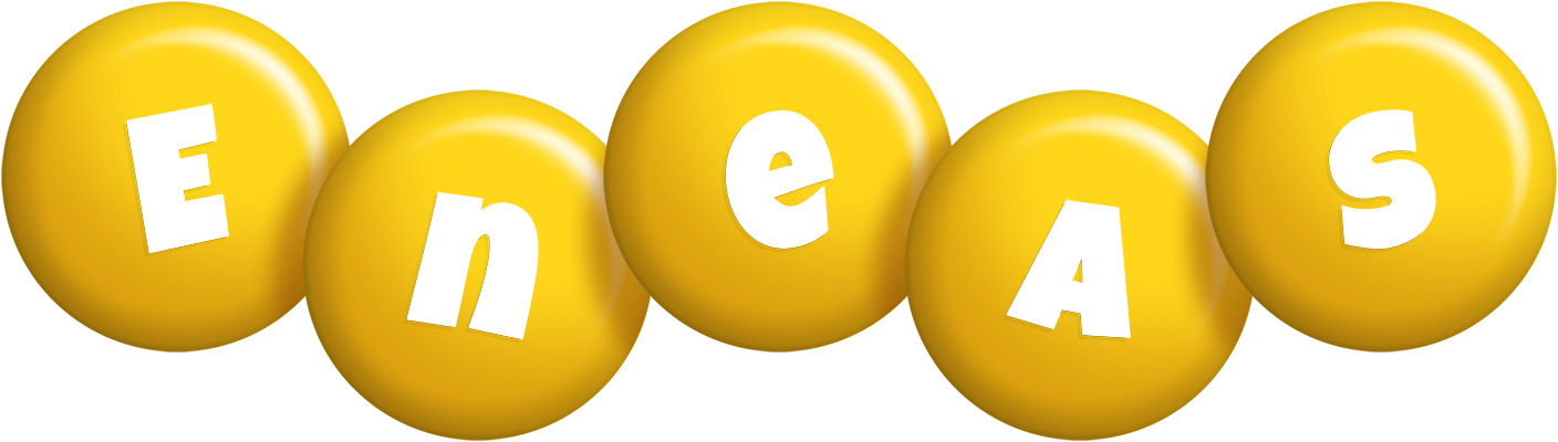 Eneas candy-yellow logo