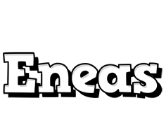 Eneas snowing logo
