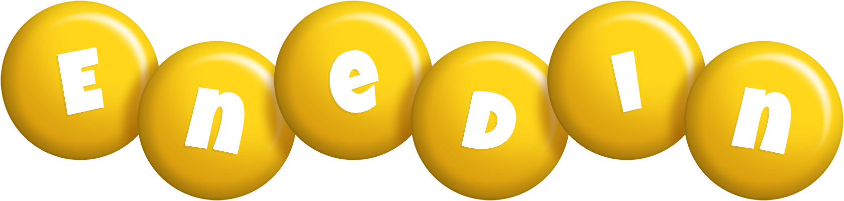 Enedin candy-yellow logo