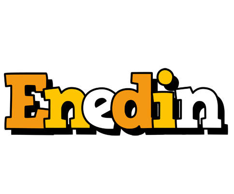 Enedin cartoon logo