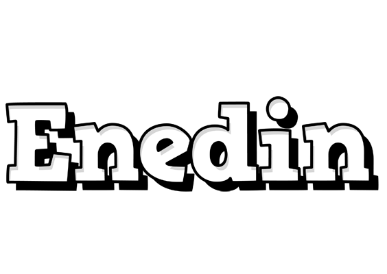 Enedin snowing logo