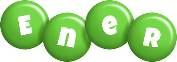 Ener candy-green logo