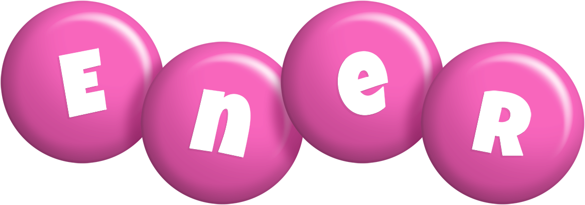 Ener candy-pink logo