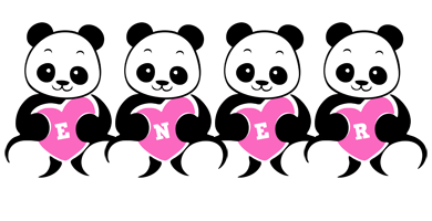 Ener love-panda logo