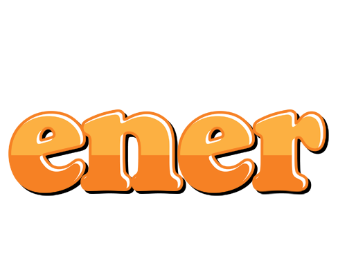 Ener orange logo