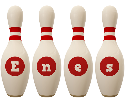 Enes bowling-pin logo