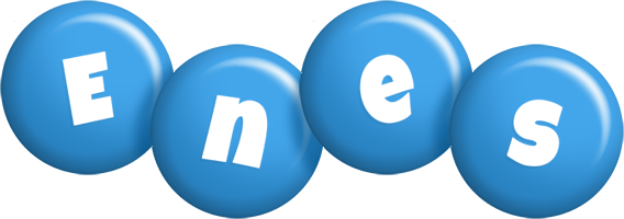 Enes candy-blue logo