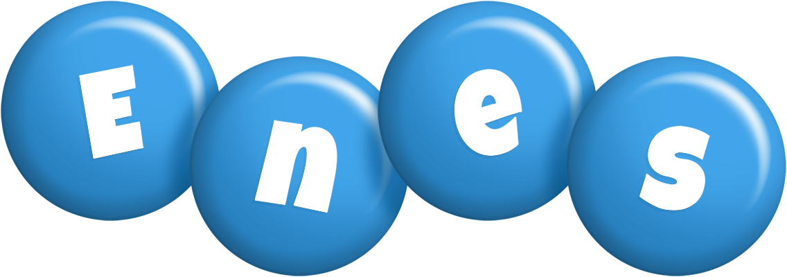 Enes candy-blue logo