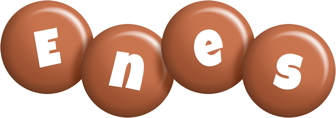 Enes candy-brown logo