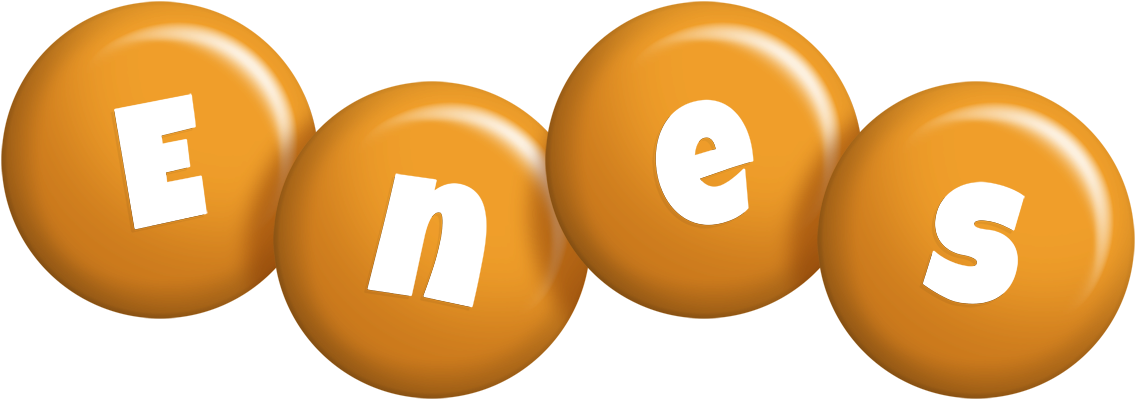 Enes candy-orange logo