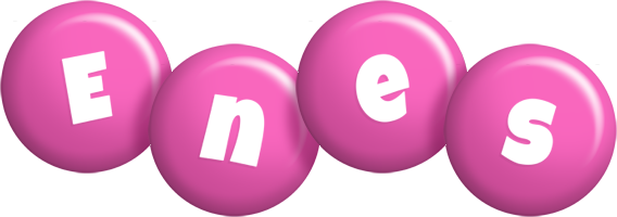 Enes candy-pink logo