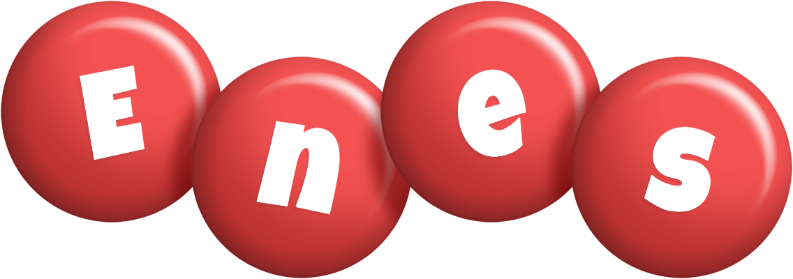 Enes candy-red logo