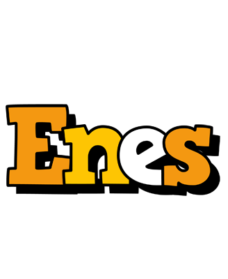 Enes cartoon logo