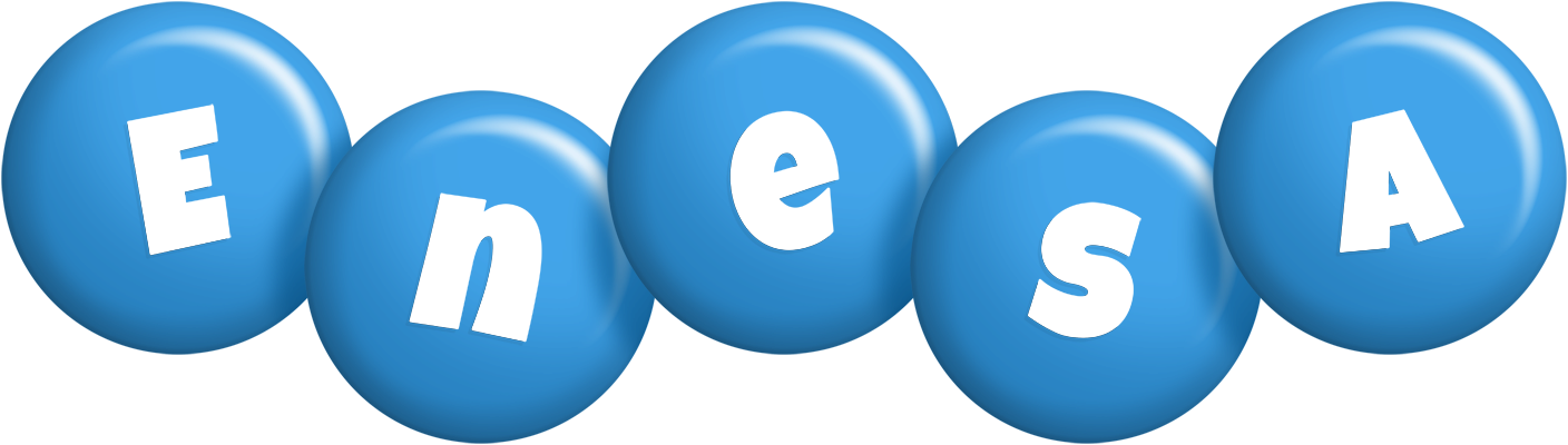 Enesa candy-blue logo