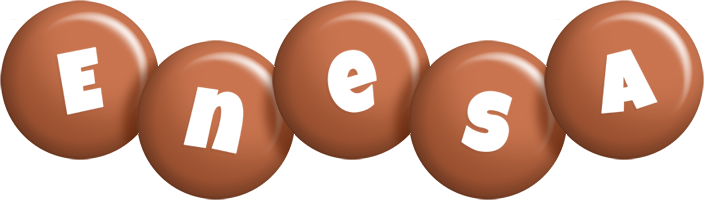 Enesa candy-brown logo