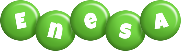 Enesa candy-green logo