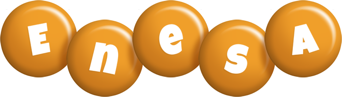 Enesa candy-orange logo