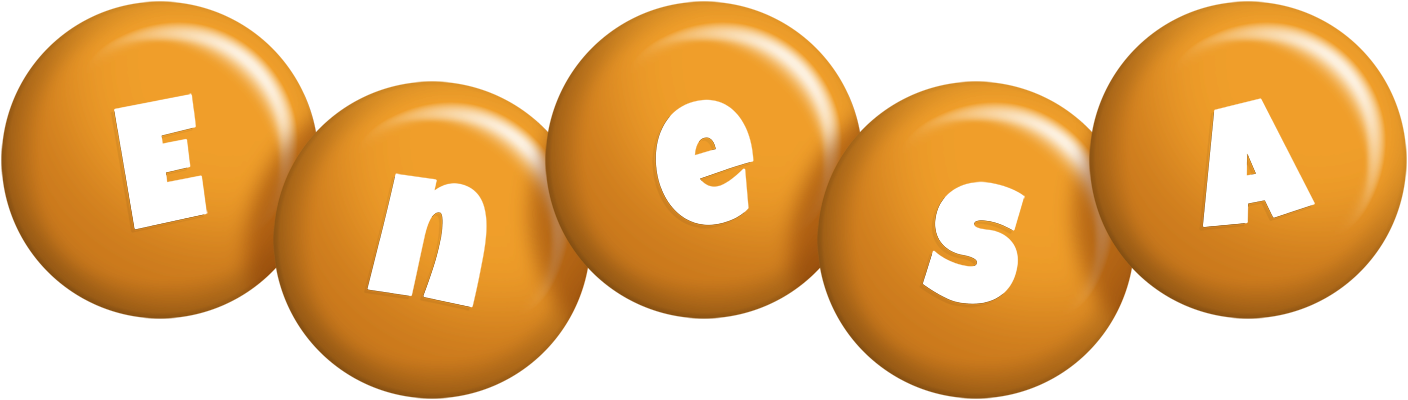Enesa candy-orange logo