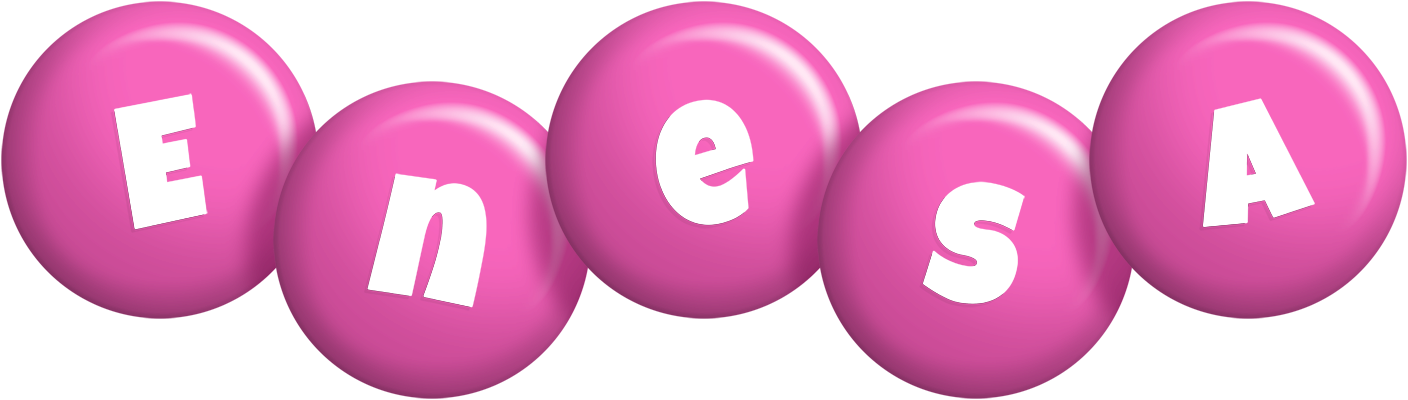 Enesa candy-pink logo