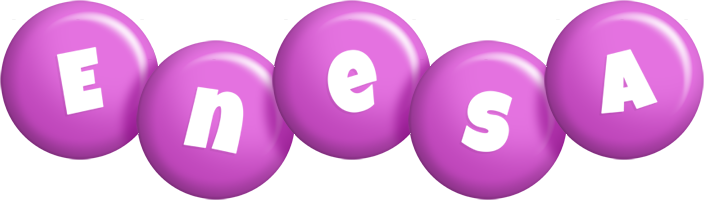 Enesa candy-purple logo