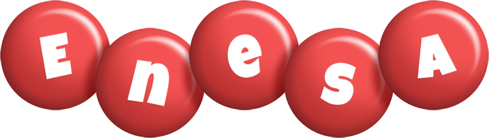 Enesa candy-red logo
