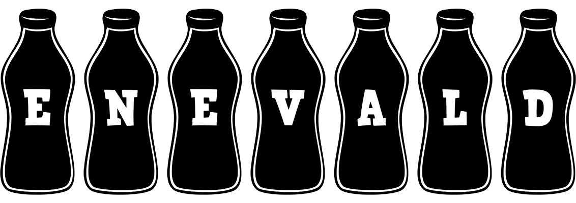 Enevald bottle logo